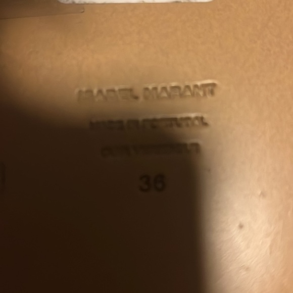 - - Isabel Marant Lenyo Studded Suede Sandals - Picture 12 of 12